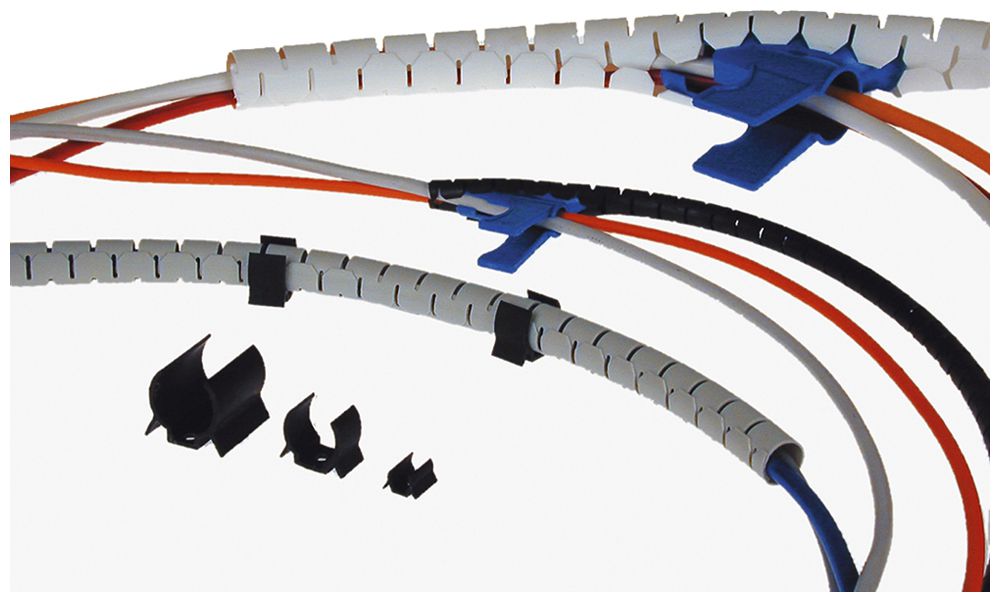 Tube flexible de protection PP 10mm noir