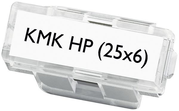 Marqueur de câble PX KMK HP Ø6mm 25×6mm transparent