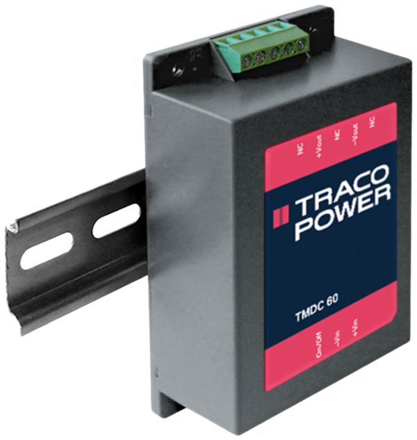 Convertitore DC/DC Traco TMDC 60-4815, 60W 2.5A 24VDC 67.8×112×38mm