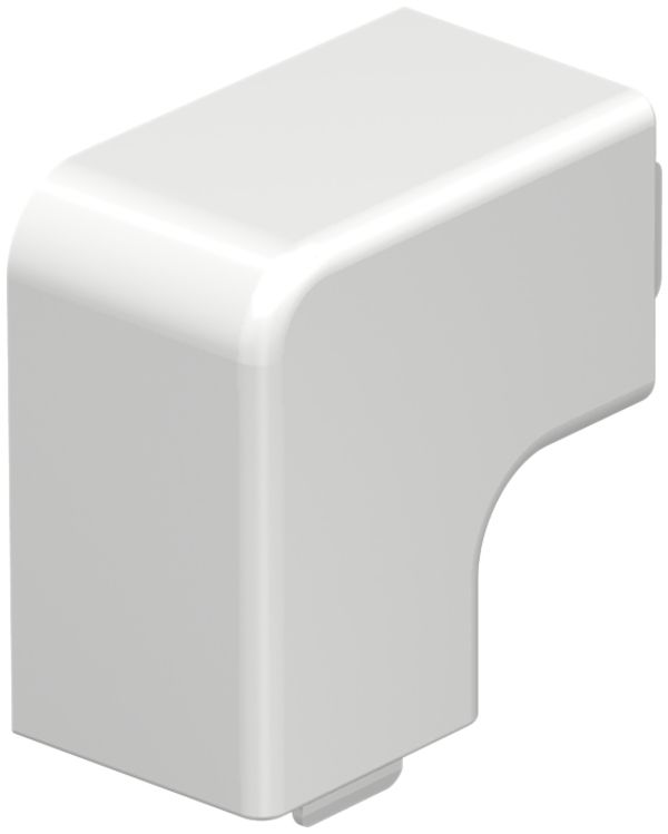 Angolo piatto Bettermann per canale d'inst.WDK bianco puro 25×25mm