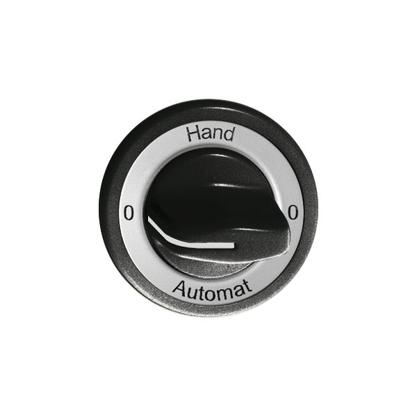 Kit frontal 0-Hand-0-Automat noir pour interrupteur rotatif