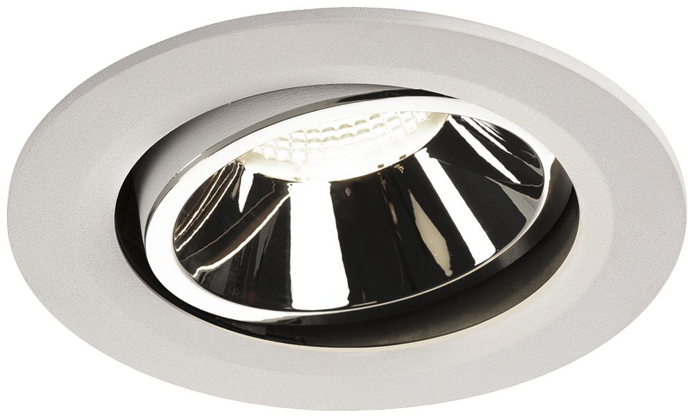 LED-Downlight SLV NUMINOS MOVE L 25.4W 2350lm 4000K 20° DIM Ø160×86mm ws/Cr