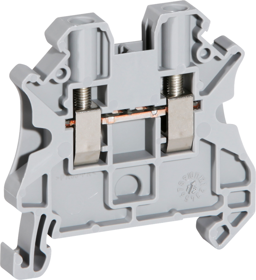 Reihenklemme 0.14…6mm² grau AWG26…10