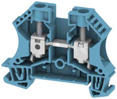 Durchgangs-Reihenklemme 1.5…16mm² 57A 1000V TH35/G32 blau