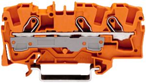 Durchgangsklemme WAGO TopJob-S 6mm² 3L orange Serie 2006