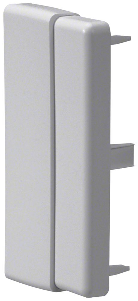 Endstück Hager tehalit.LF/LFH einstellbar (40/60)×110mm grau IP30