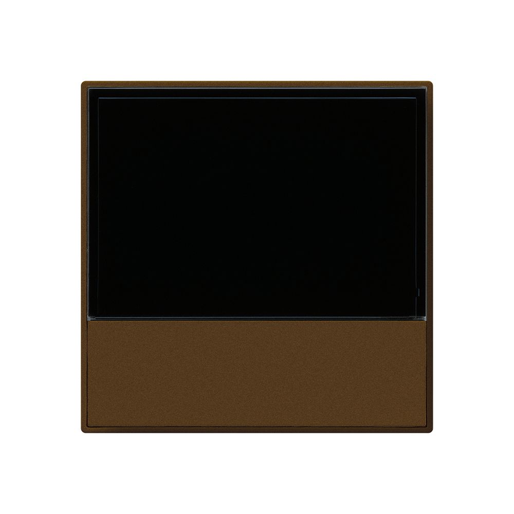 Termostato ambiente INC kallysto A KNX s/e-link marrone