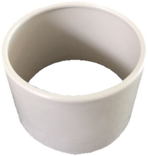 Plastik-Endmuffe M63 hellgrau für ERZ