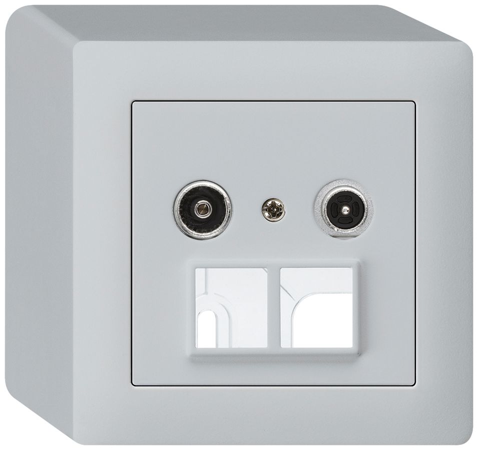 AP-Multimediadose kallysto R/TV 11dB 2GHz hellgrau