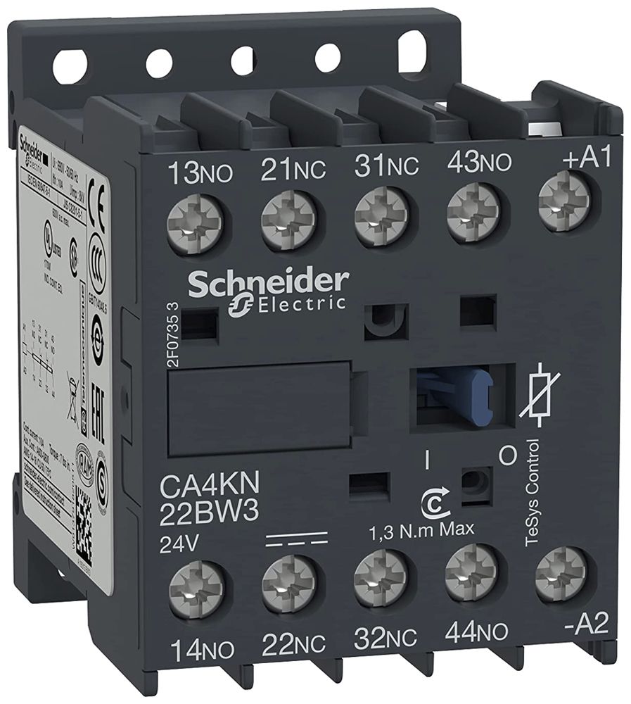 Hilfsschütz Schneider Electric CA4 24VDC 2S 2Ö