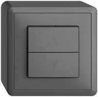 Pulsante per tapparella AP EDIZIOdue grigio scuro 1 canale