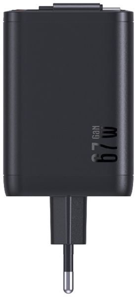 Prise de charge USB M. Schönenberger 1×USB-A 1×USB-C 3000mA 3…20V noir