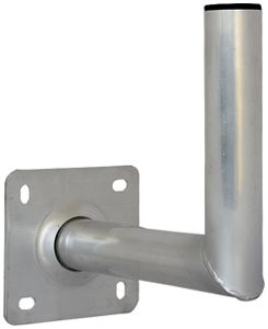 Support d'antenne WiSi support mural Ø50×300mm aluminium