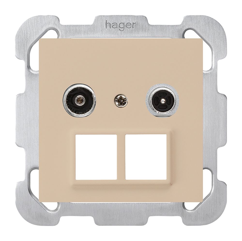 UP-Multimediadose kallysto R/TV Bauart B 4dB 2GHz beige