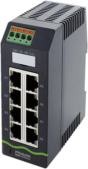 Switch Murrelektronik Xelity 8TX, 8-port unmanaged 10/100Mbit/s full duplex