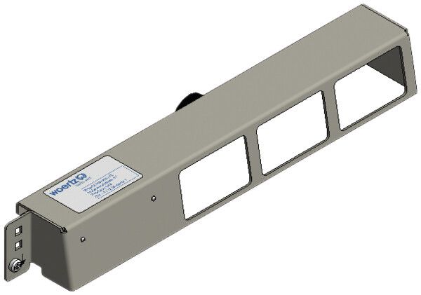 Tole INC pour 3 appareil FLF pour canal de sol