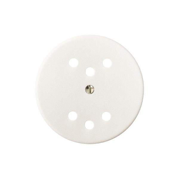 Frontset FH zu Steckdose 2×T12 weiss