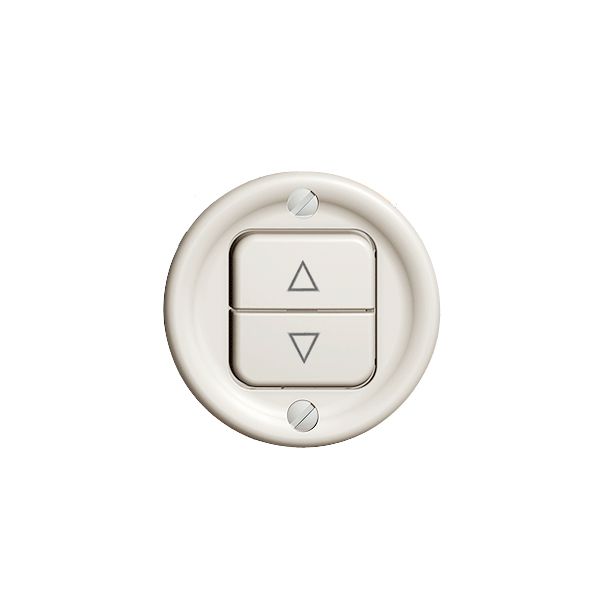 UP-Frontset FH P weiss für Storentaster/-schalter