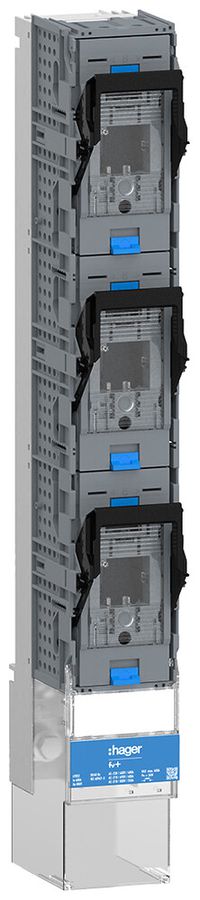 Barre de commutation HPC Hager FV+ NH2 1P 400A 690V 100kA raccordement à vis