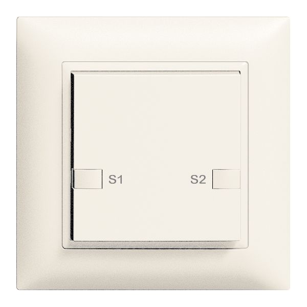 Poussoir ENC ZEP scène 1c/1t station centrale-sec. EDIZIOdue blanc