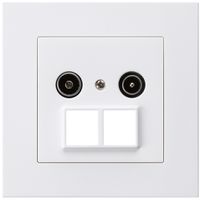 Presa antenna INC R/TV HMS kallysto.pro 14dB bianco