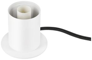 Tischleuchte SLV VARYT E14 1×6W Schalter Ø90×90mm weiss