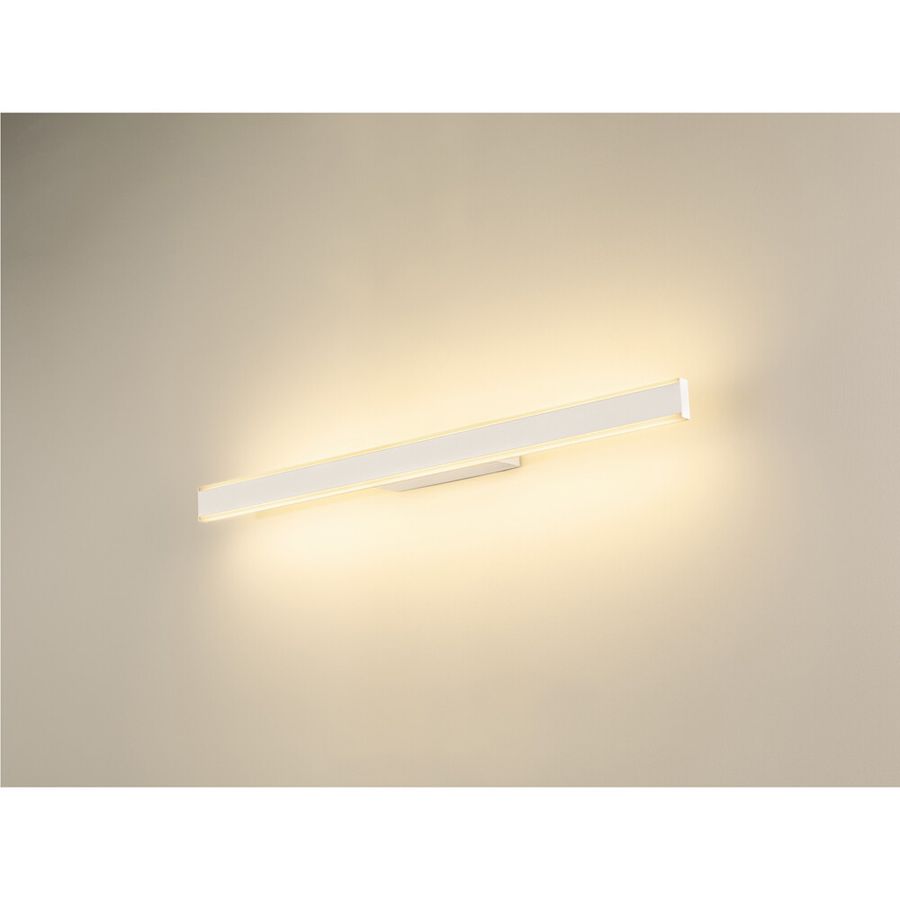 Applique LED SLV ONE LINEAR 70 20W 1250lm 927/930 IP44 VAR 705mm blanc