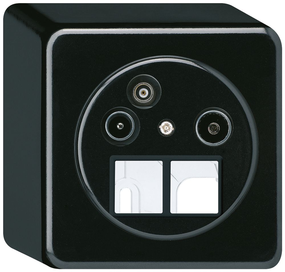 Presa d'antenna AP TV-R-Dati basico HMS 2GHz 19db nero