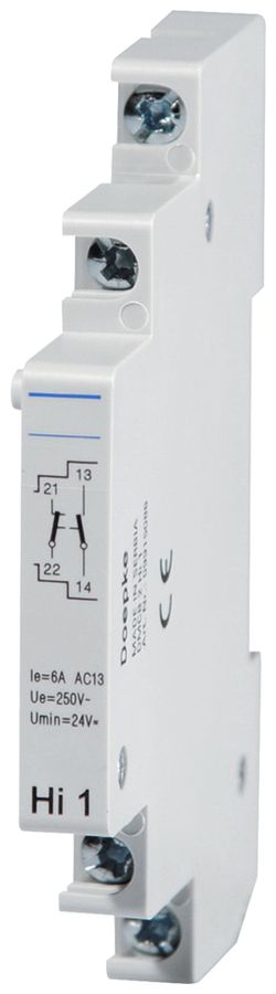 Hilfsschalter Doepke DMCB 2 Hi 1, für DMCB 2, 1S+1Ö 10A/230VAC