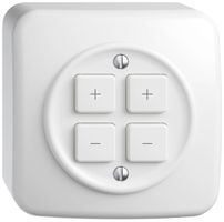 AP-Nebenstelle Dimmer STANDARDdue Wiser SNAPFIX® 2 Kanal 4 Tasten WLAN ws