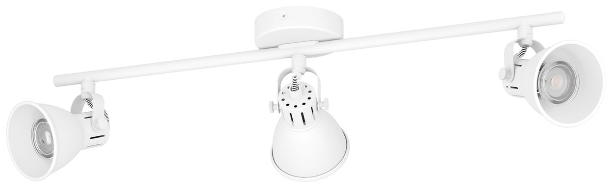 Deckenleuchte Eglo SERAS 1 GU10 3×0…3W IP20 595×65mm ws