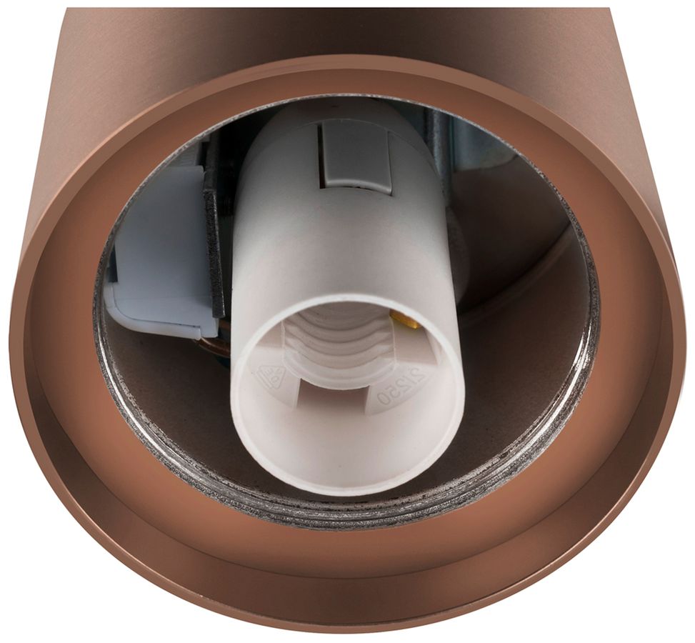 Deckenleuchte SLV VARYT E14 1×6W IP44 DIM Ø76×80mm Kupfer