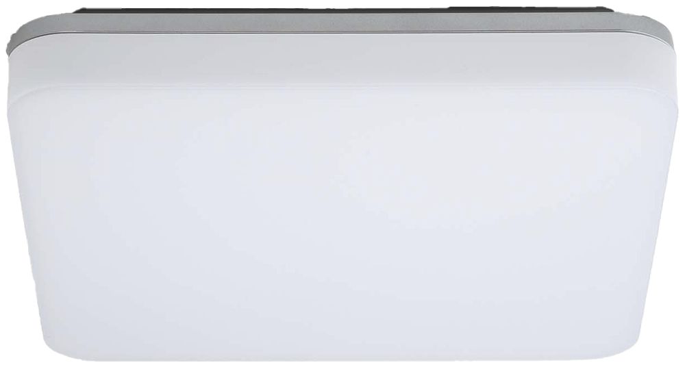 LED-Decken-/Wandleuchte SLICE SQUARE 10/18/24W 3000/4000K 2800lm IP54 DIM silber