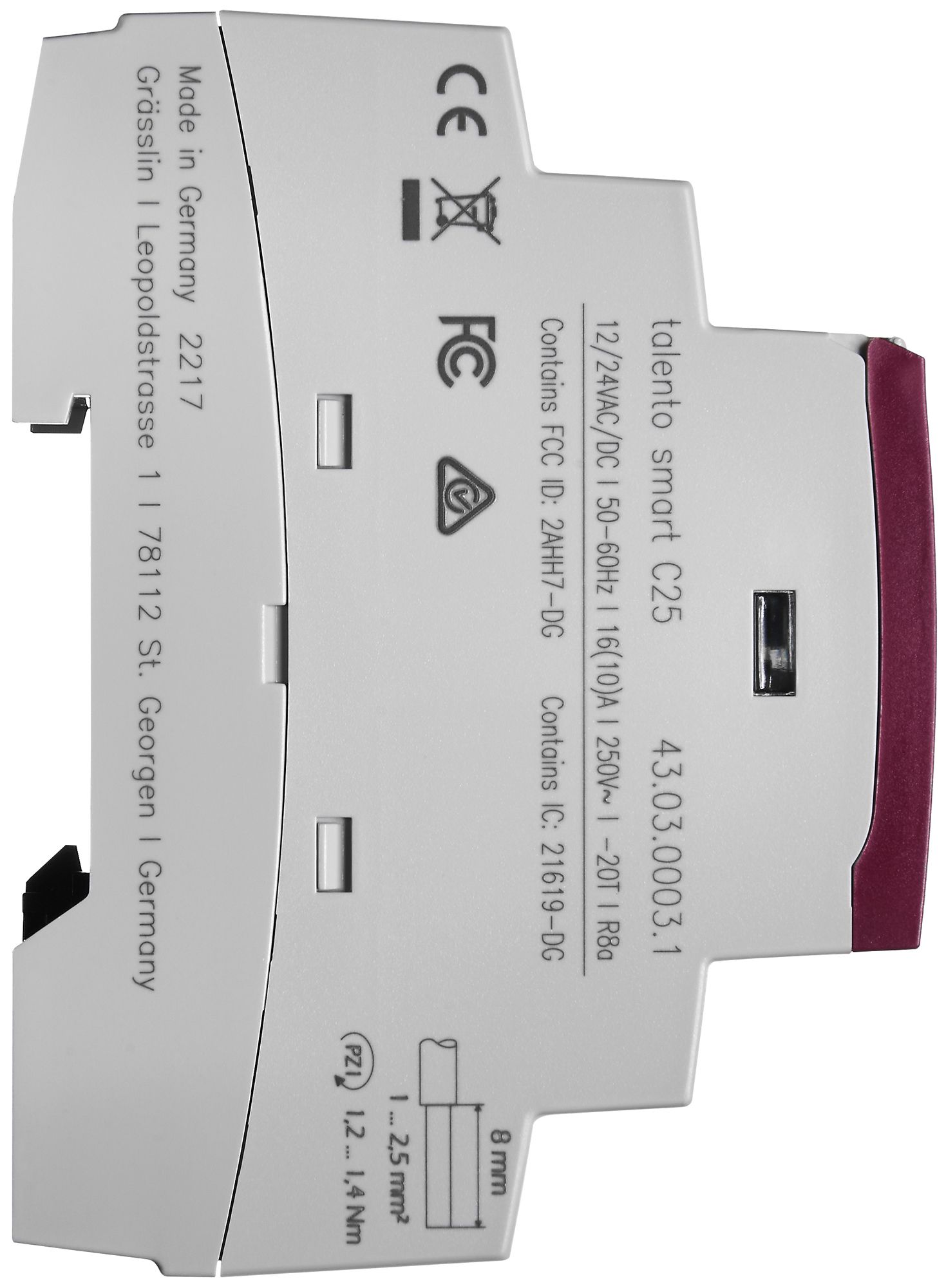 Timer digitale AMD talento smart C25, 2 canali 12/24VUC