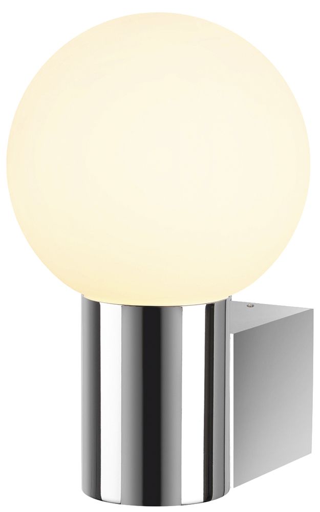Wandleuchte SLV VARYT E14 1×6W IP44 DIM 119×60×80mm Chrom