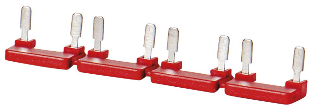 Pettine connettore ComatReleco B20-R, per S12, ponte A2, rosso, 5 pezzi