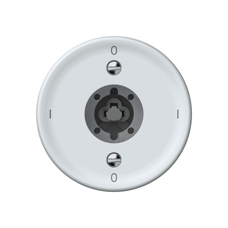 Interrupteur à clé origin interrupteur 0/2L 16A 250V 0-I-0-I 60×60mm blanc