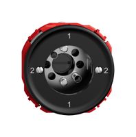 Drehschalter STANDARDdue SNAPFIX® Wechselschalter 3/1L ohne Zylinder sz