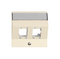 Montageset EDIZIO.liv SNAPFIX® für freenet Kat.5e/6 2× cr