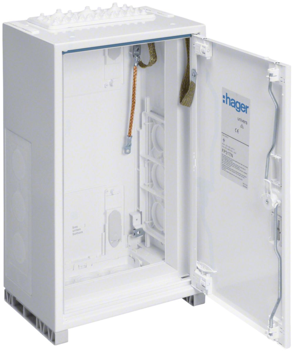 Armadio murale Hager univers con porta CP I IP44 300×500×205mm