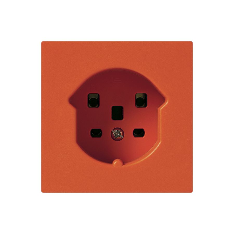 Steckdose HA kallysto Typ 25 mit Steckklemmen orange
