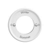 Montageset STANDARDdue SNAPFIX® f.Drehsch.m.Schloss 0-Winter-0-Sommer ws