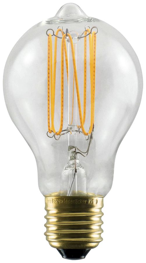 LED-Lampe SLV E27 6W 570lm 2200K DIM klar Ø60×110mm