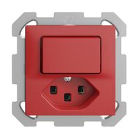 Combinazione INC 3/1L+T23 16A EDIZIOdue berry