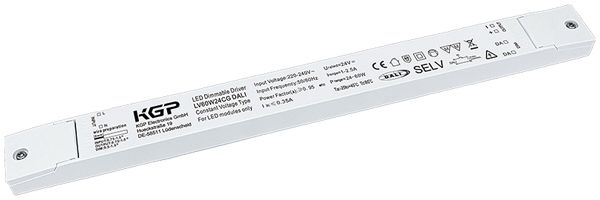Convertitore LED DOTLUX CV IP20 24…60W 24V 1000…2500mA DALI