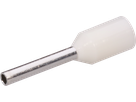 Embout de câble Mischke IE 0.5mm²/8mm Cu-étamé isolé blanc