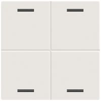 Bilanciere MDT BE-TAL60W411.01 1t/4a p.tasti tattile bianco op. "neutrale"