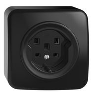 AP-Steckdose STANDARDdue T25 schwarz