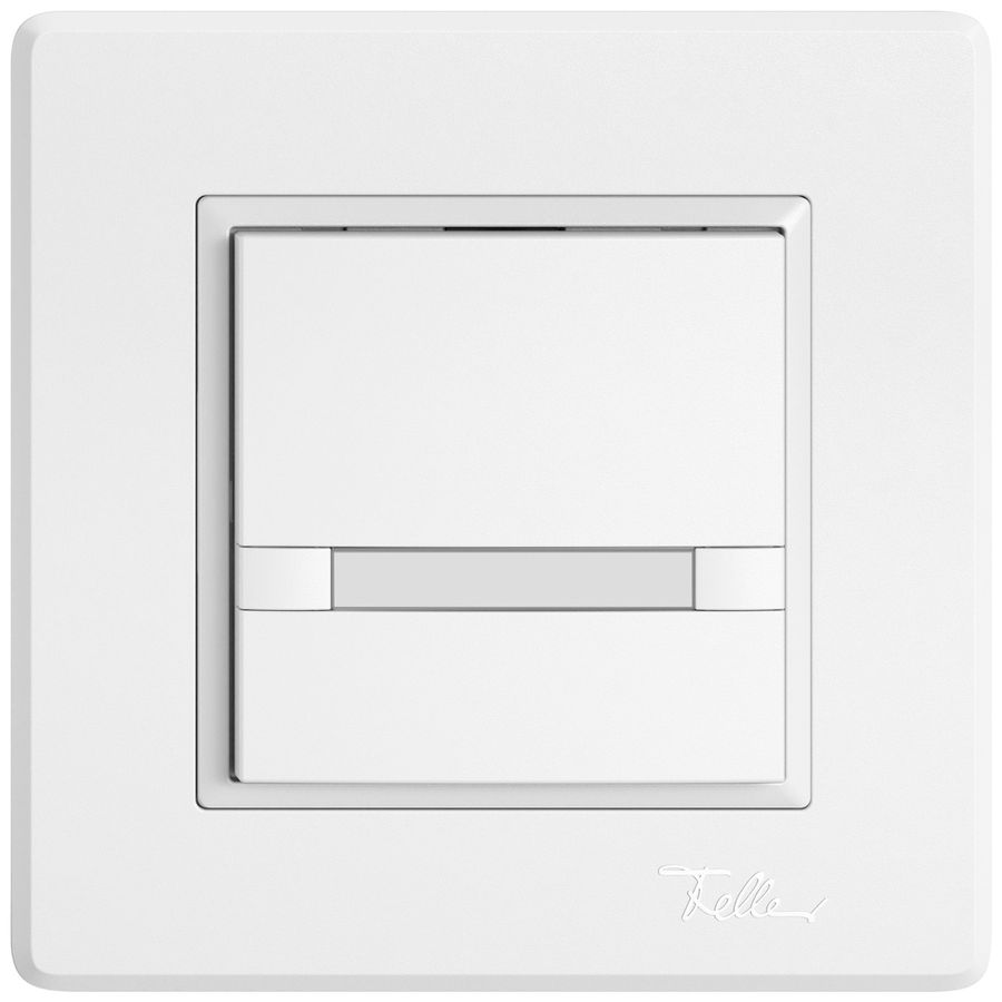 UP-Universaltaster EDIZIO.liv UNI SNAPFIX® o.LED 1× 2-Tbed.Pap.ws