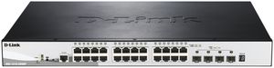 Switch D-Link DGS-1510-28XMP/E, 28-port smart managed Layer2/3 Gigabit PoE+